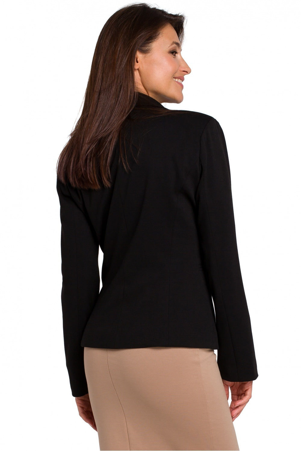 Slim-Fit Blazer - Black