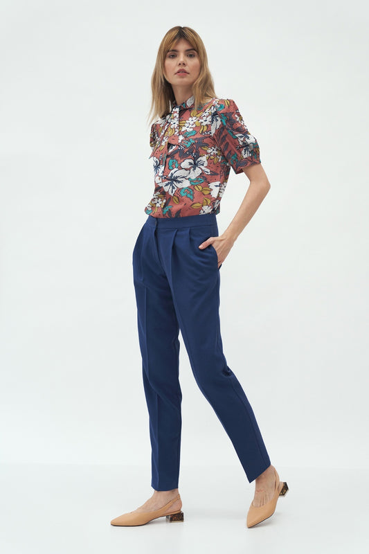 Simple Trousers - Blue