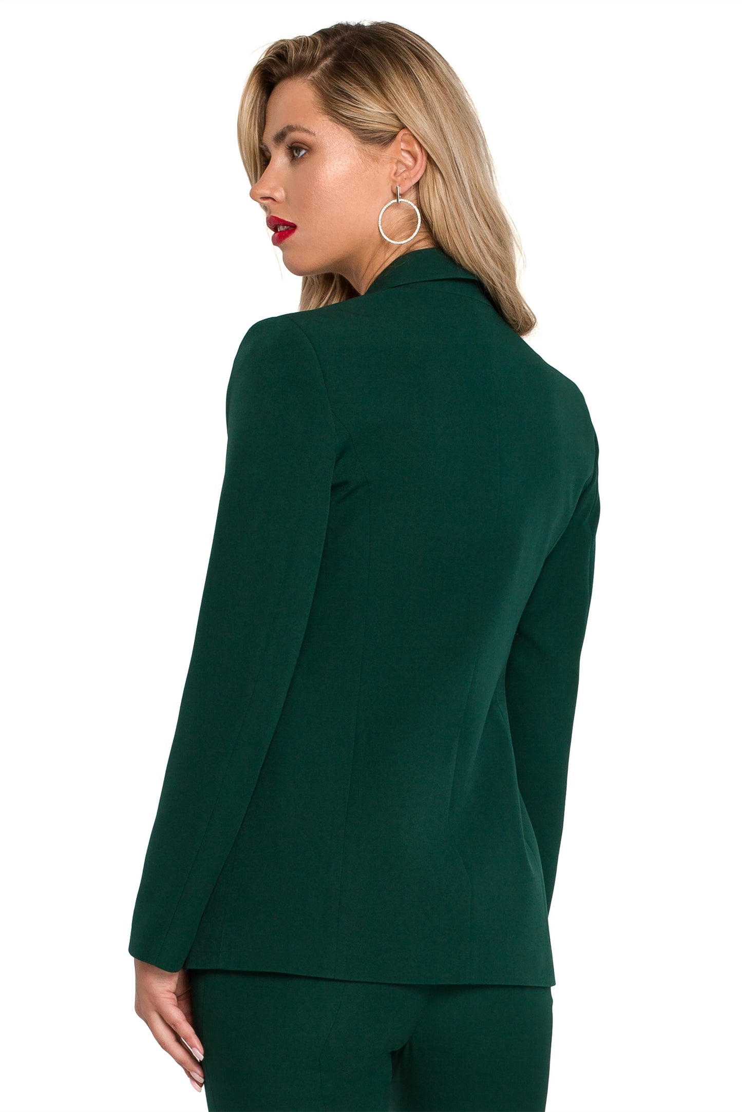 Single-buttoned Blazer - Green