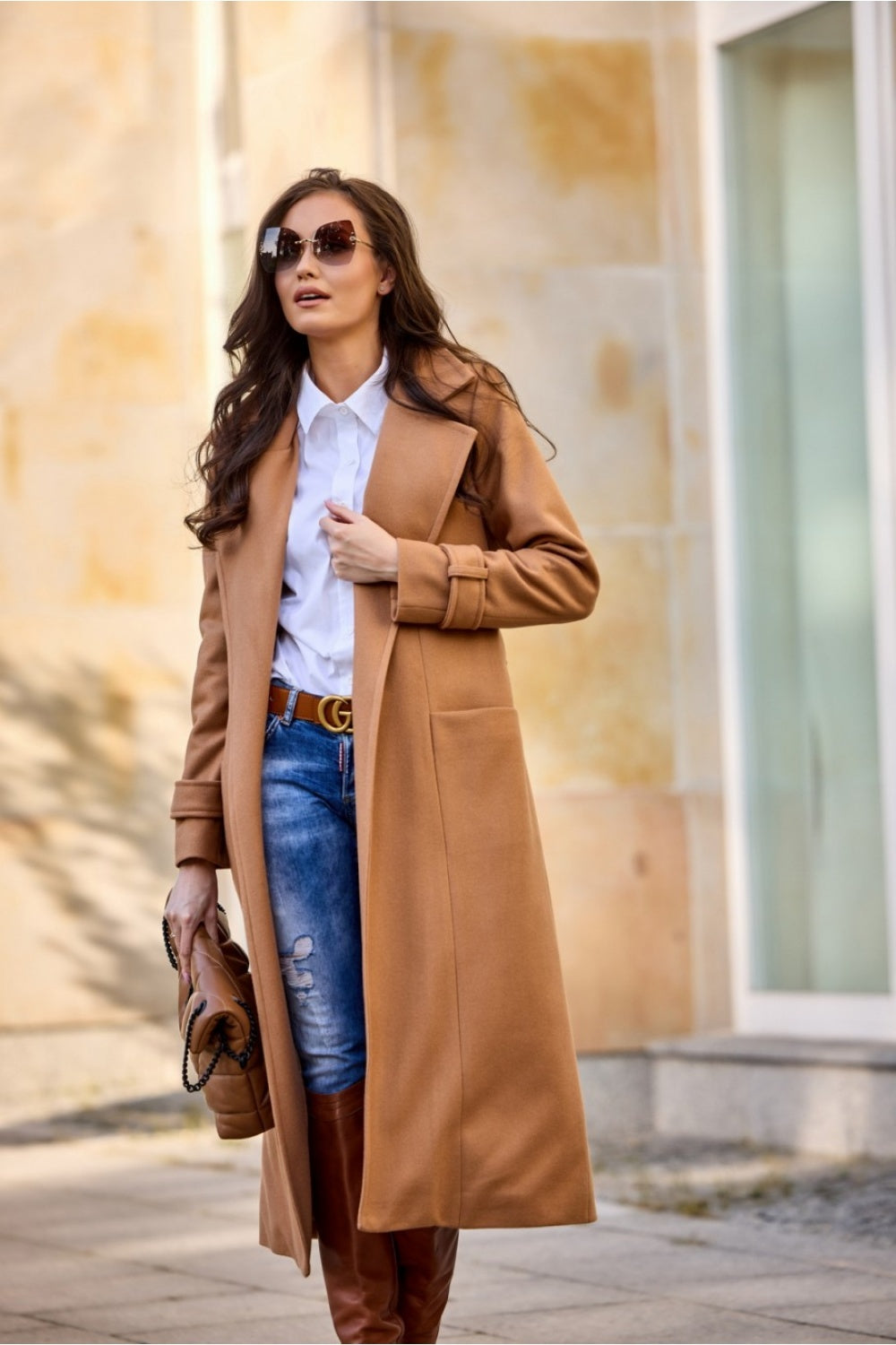 Simple Coat - Brown