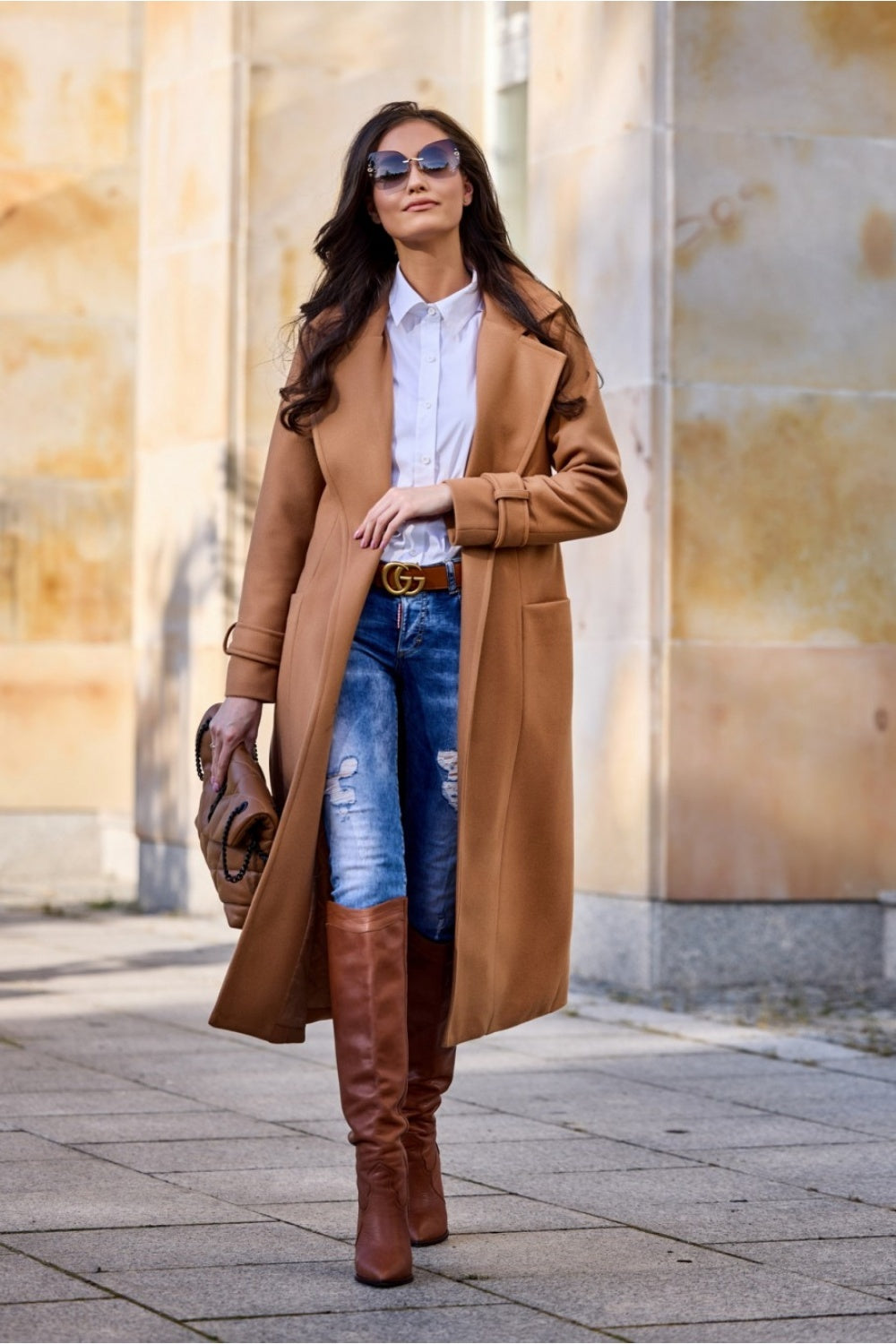 Simple Coat - Brown