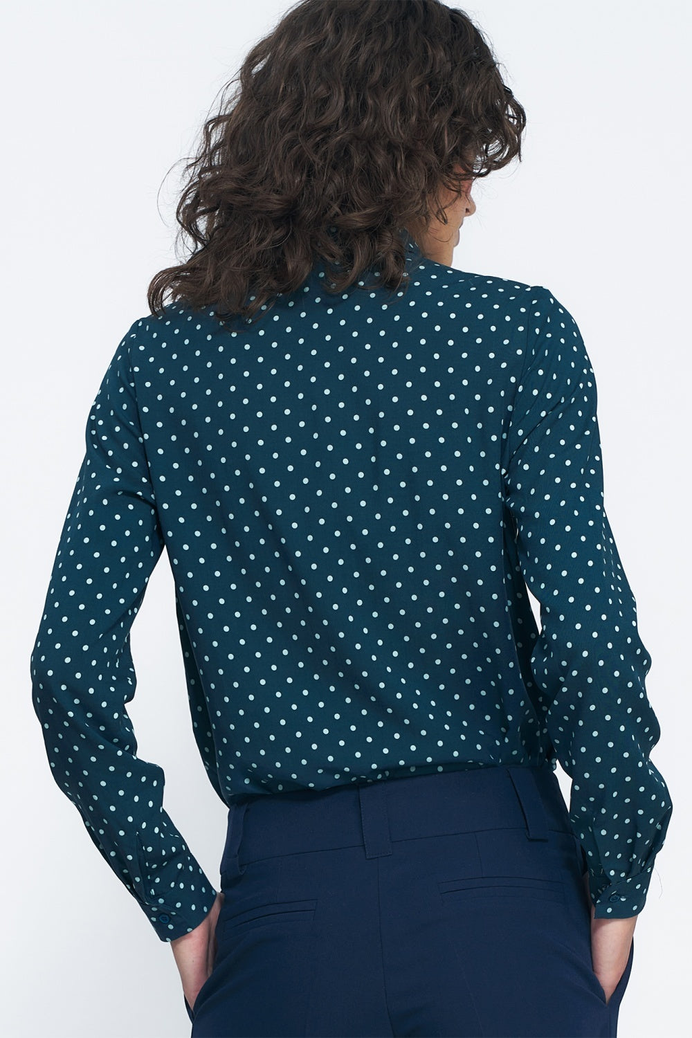 Viscose Pea Shirt - Green