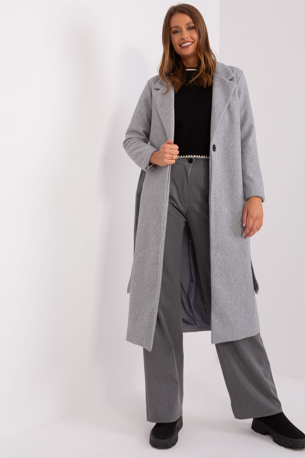 Long Coat - Grey