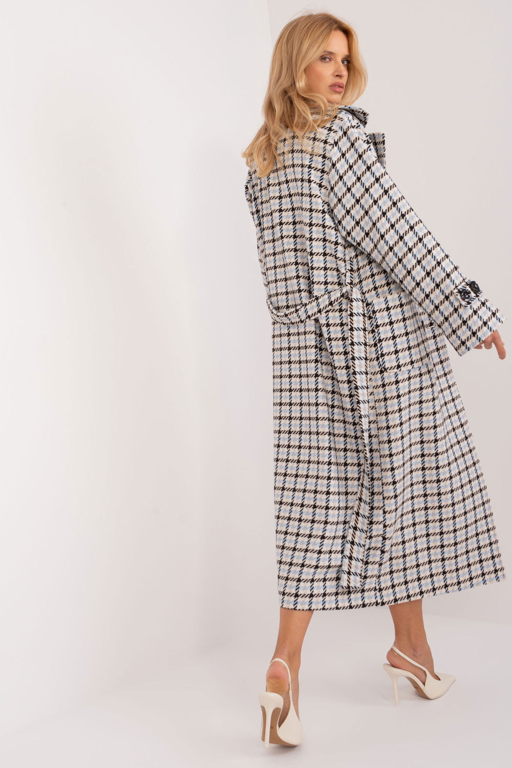 Checkered Coat - Multi Colour