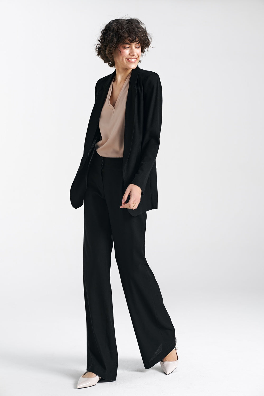 Regular Loose Fit Blazer - Black