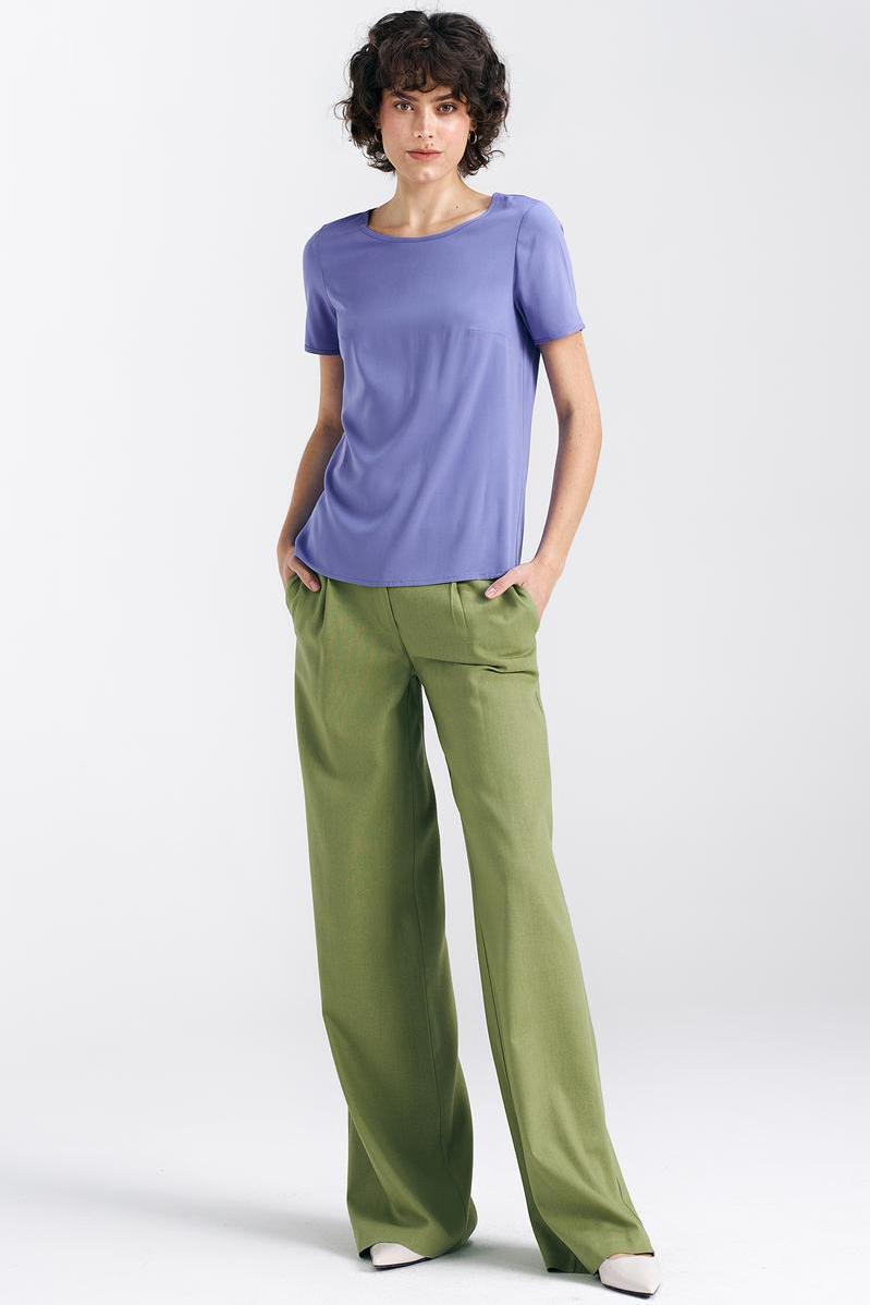 Relaxed Fit Trousers - Green