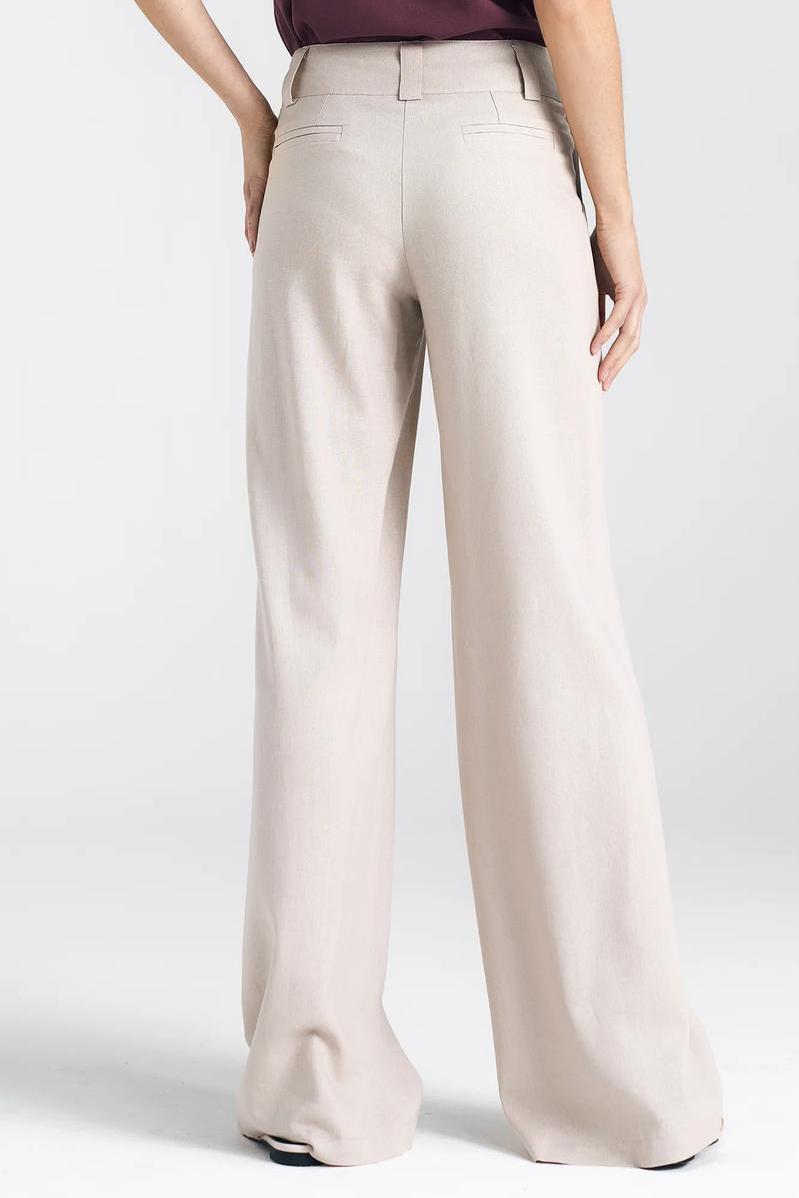 Relaxed Fit Trousers - Beige