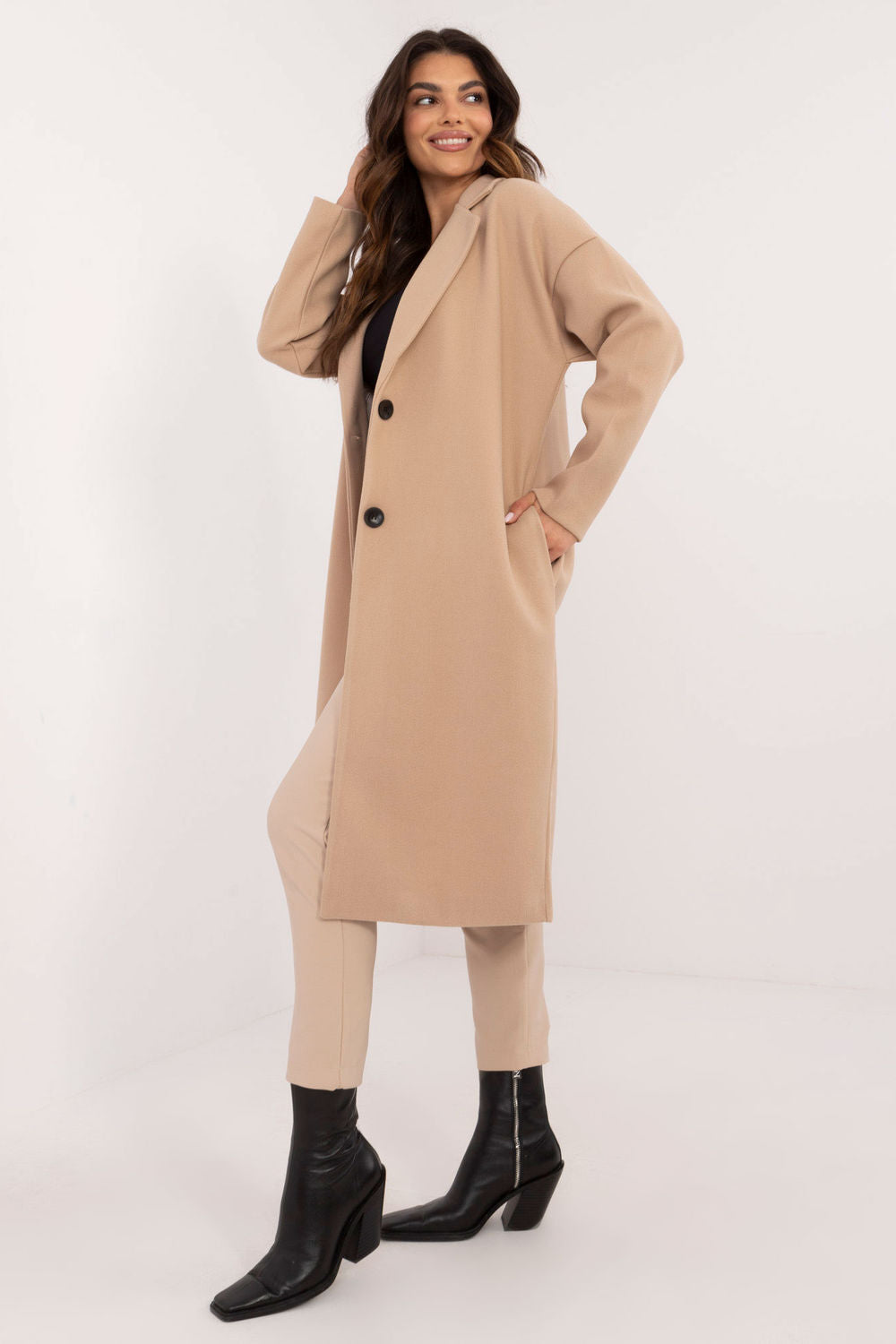 Elegant Coat - Beige