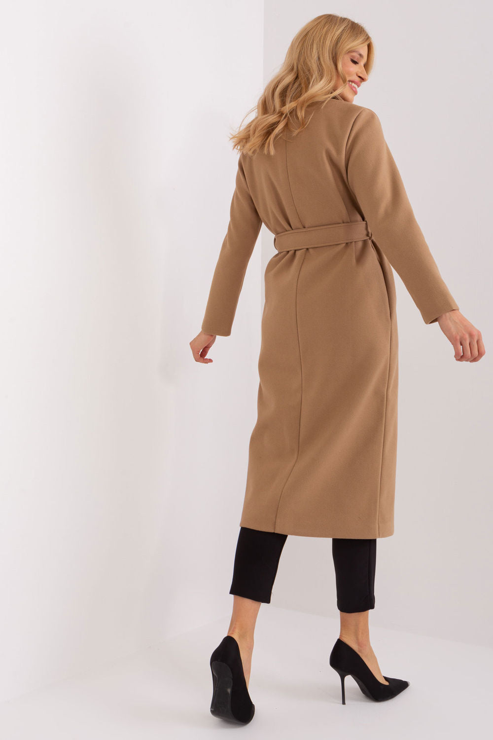 Long Transitional Coat - Brown