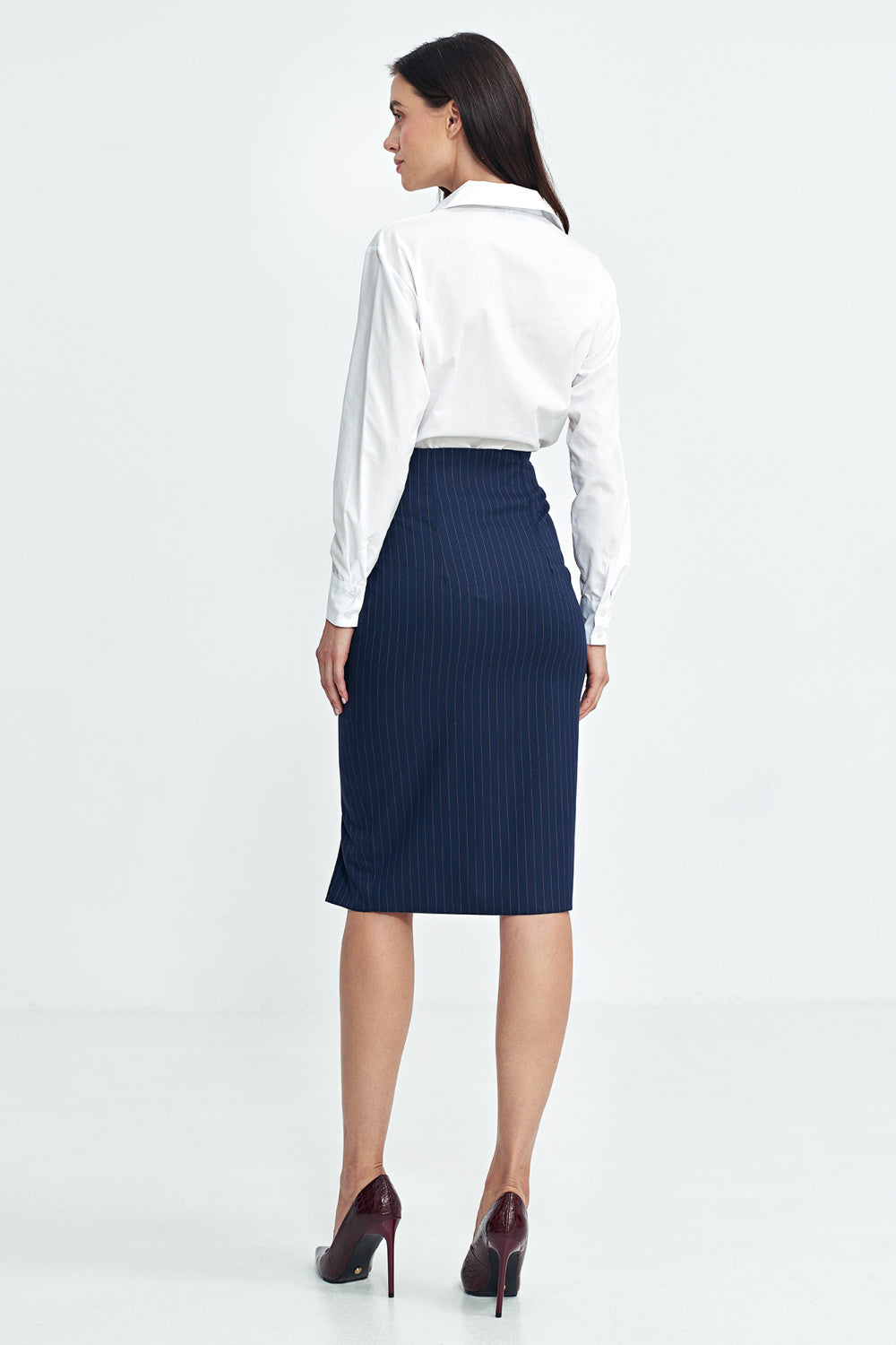 Elegant Skirt - Navy Blue