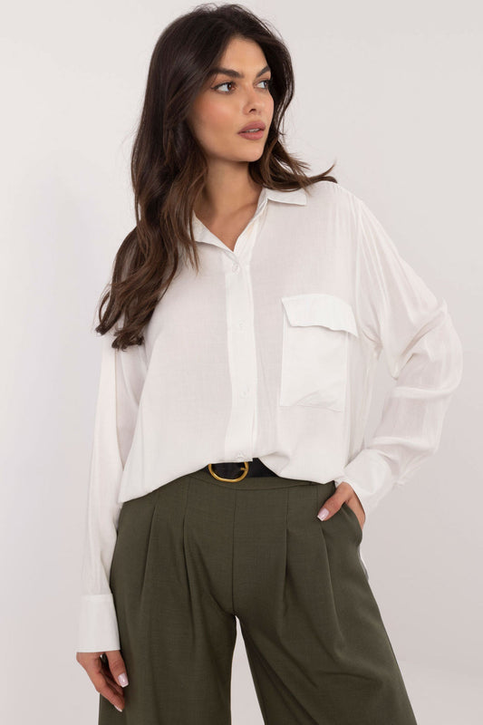 Oversized Classic Shirt/Blouse - White