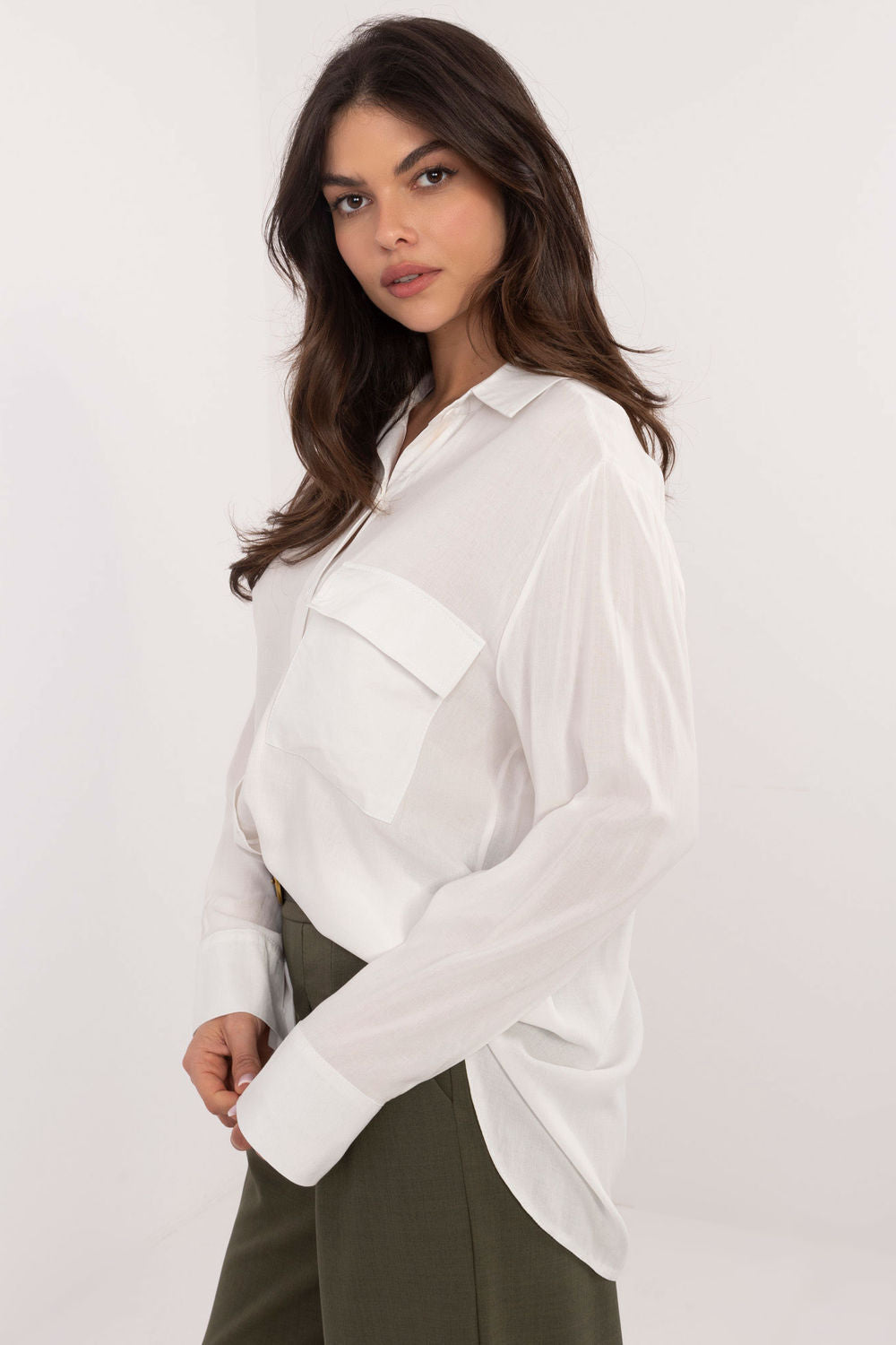 Oversized Classic Shirt/Blouse - White