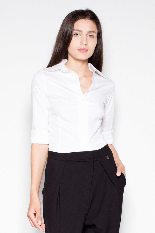 Classic Cut Shirt/Blouse - White