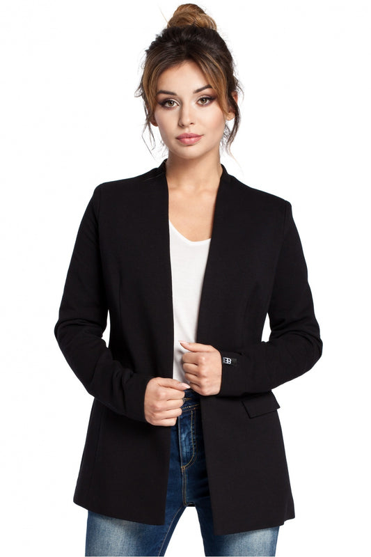 Unbuttoned Blazer - Black